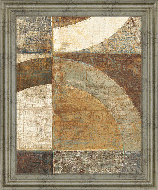 Rustic Arc Mosaic - 28" x 34" Framed Wall Art Classy Art