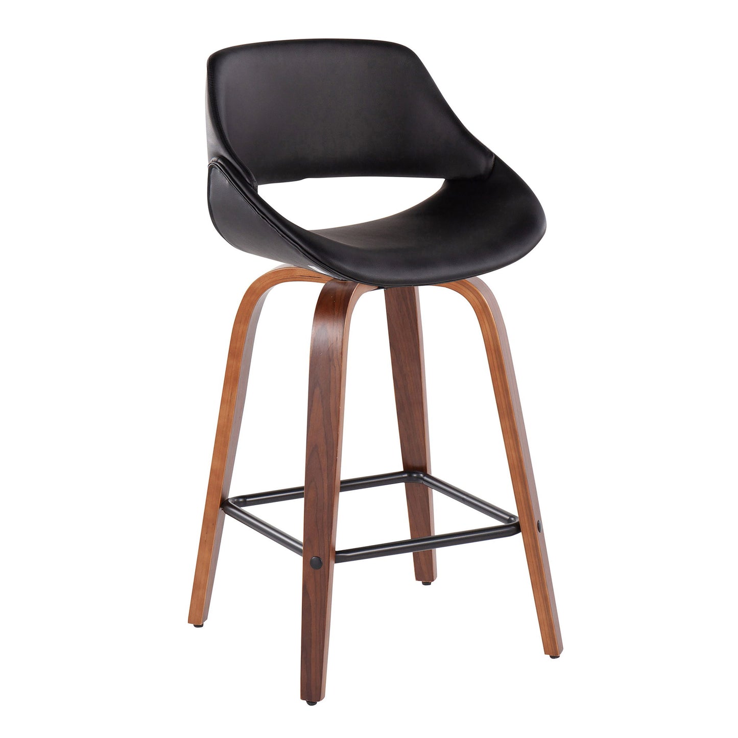 Fabrico - Mid-Century Modern, Counter Stool (Set of 2) Lumi Source