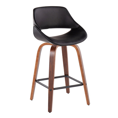 Fabrico - Mid-Century Modern, Counter Stool (Set of 2) Lumi Source