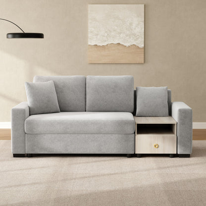 Modular Sofa Couch With Storage Armrest And Center Console Noble House