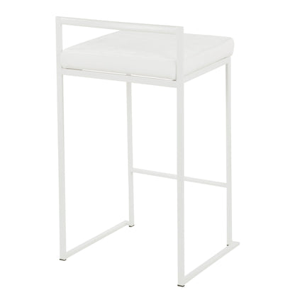 Fuji - Simple Elegance, Contemporary Stackable Counter Stool Lumi Source