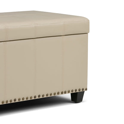 Amelia - Transitional Storage Ottoman Bench Simpli-Home