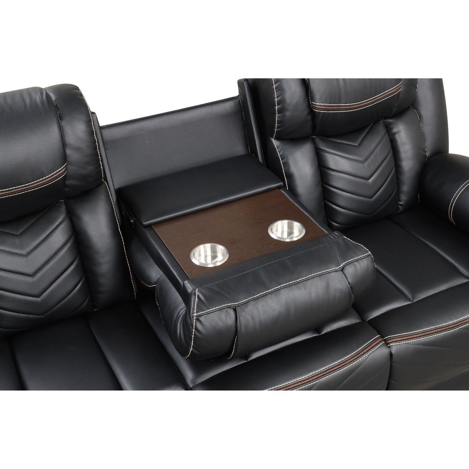 Challenger - LED Power Recliner Sofa Matrix Furniture Group