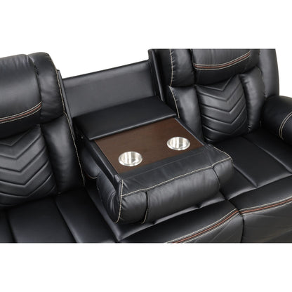 Challenger - LED Power Recliner Sofa Matrix Furniture Group