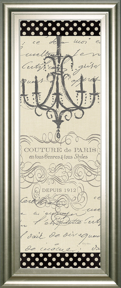 French Courture Panel II By Emily Adams - Beige