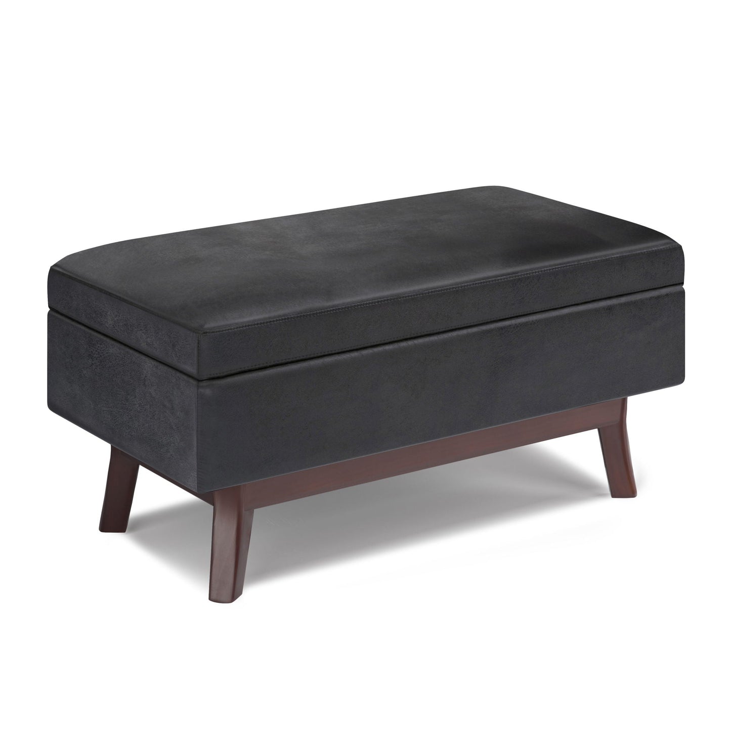 Owen - Upholstered Rectangular Storage Ottoman Simpli-Home