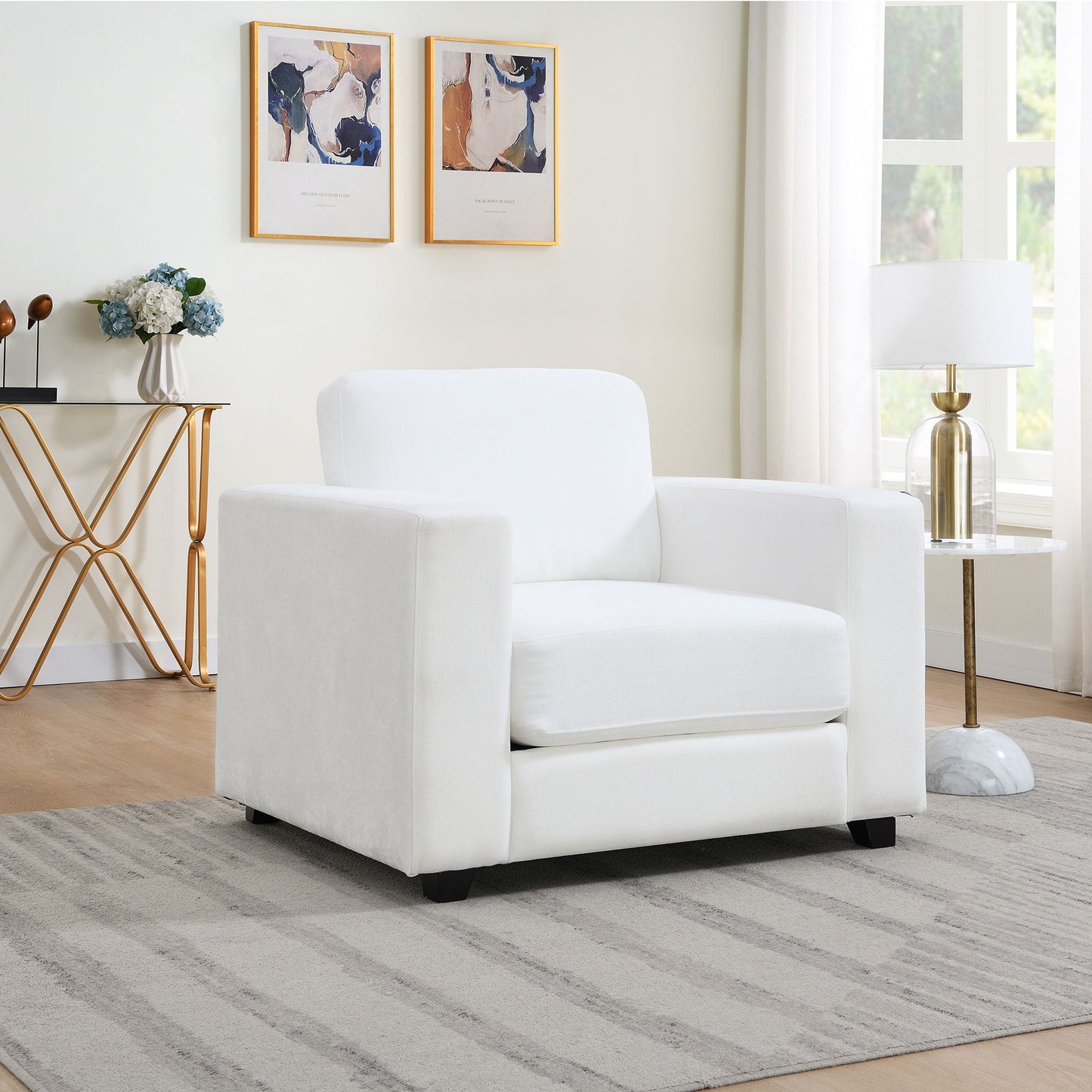 Oversized Accent Chair With Widen Arm For Living Room Home Essentials