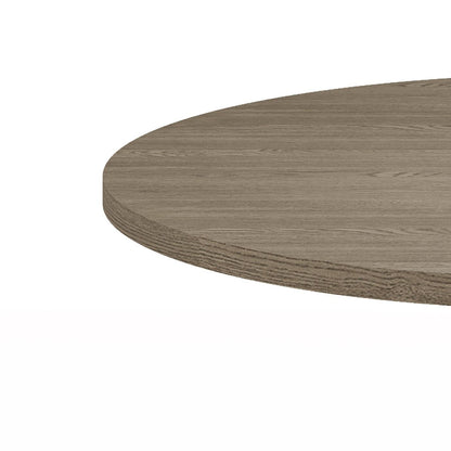 Tannen - Round Dining Table - White And Gray Lilola Home