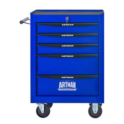 Rolling Metal Tool Chest With Drawers, Steel Storage Cabinet With Ball Bearing Slides Daily Nest