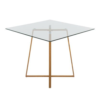 Cosmo - Contemporary Square Dining Table Legs Lumi Source