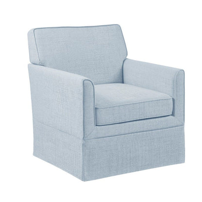 Timeless - Accent Armchair With Classic Track Arm Silhouette And Skirted Base JLA