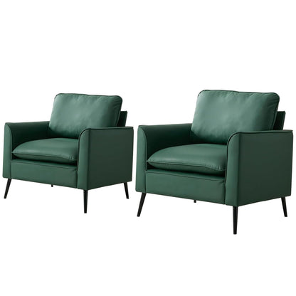 Nordic Retro Light Luxury Upholstered Sofa Chair Home Essentials