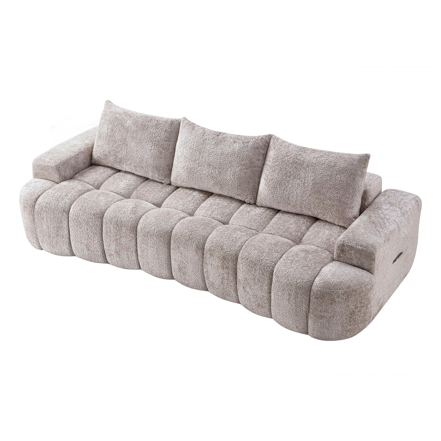 Extra Large Curved Front Compressed Sectional Sofa Home Essentials