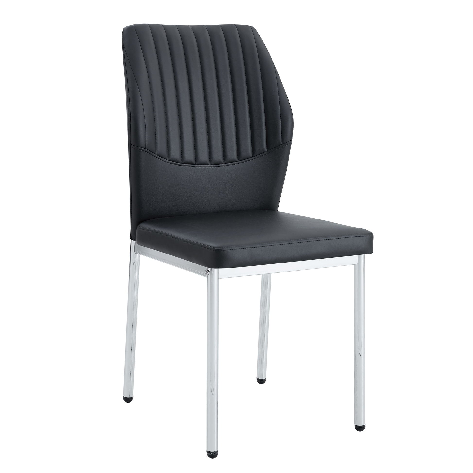Luxury Simple High Resilience Dining Chair With Metal Legs Home Essentials