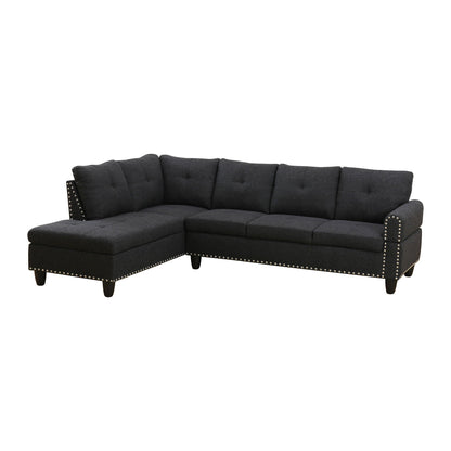 L - Shaped Sectional Sofa With Movable Left Chaise Home Essentials