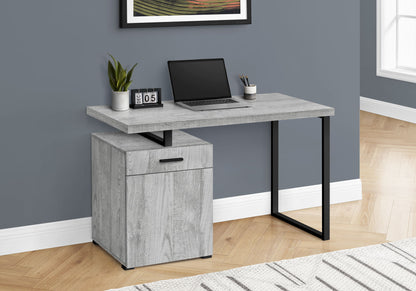 Computer Desk, Home Office, Laptop, Left, Right Set-Up, Storage Drawers, Work, Contemporary, Modern 8th Street