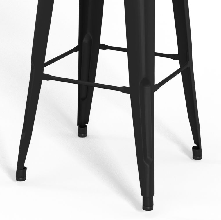 Fletcher - Handcrafted Metal Stool (Set of 2) Simpli-Home