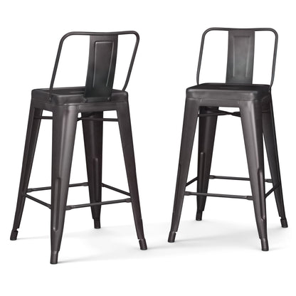 Rayne - Multifunctional Metal Stool Simpli-Home