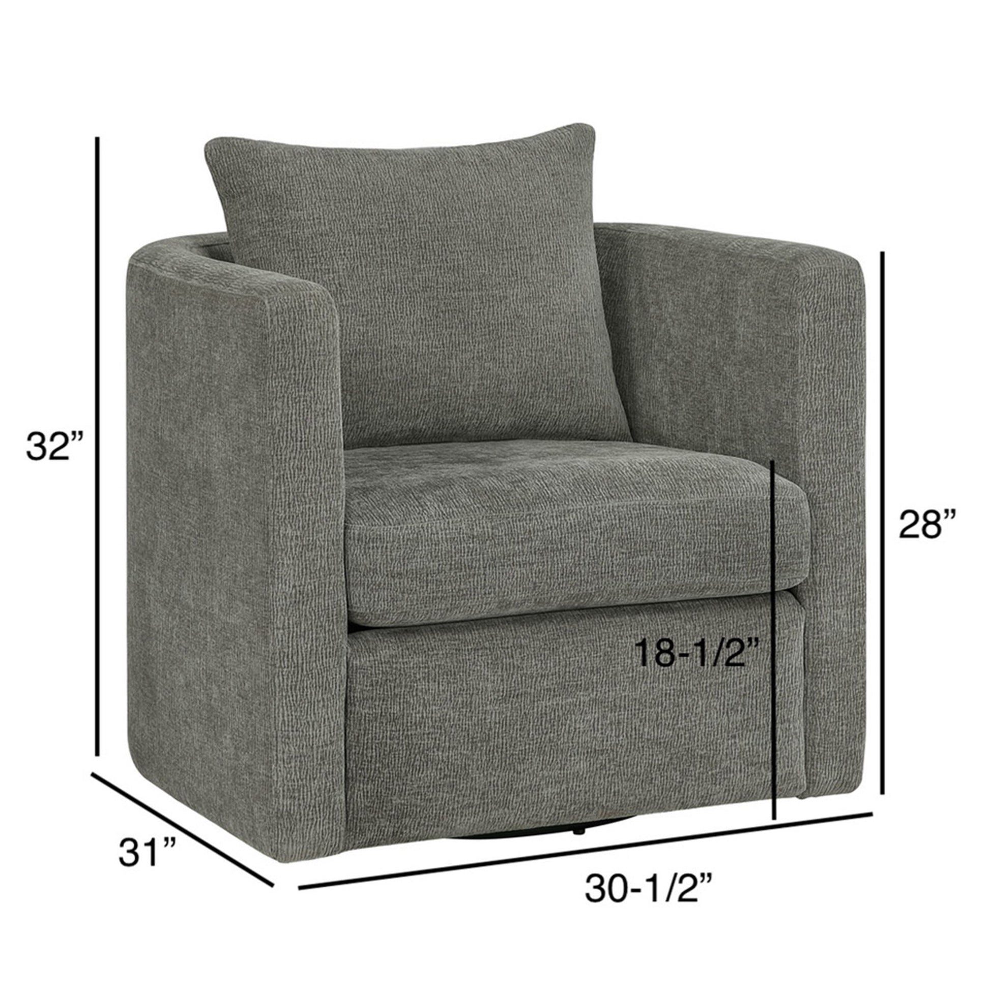 Sutton - Swivel Barrel Chair Ridgecrest Home