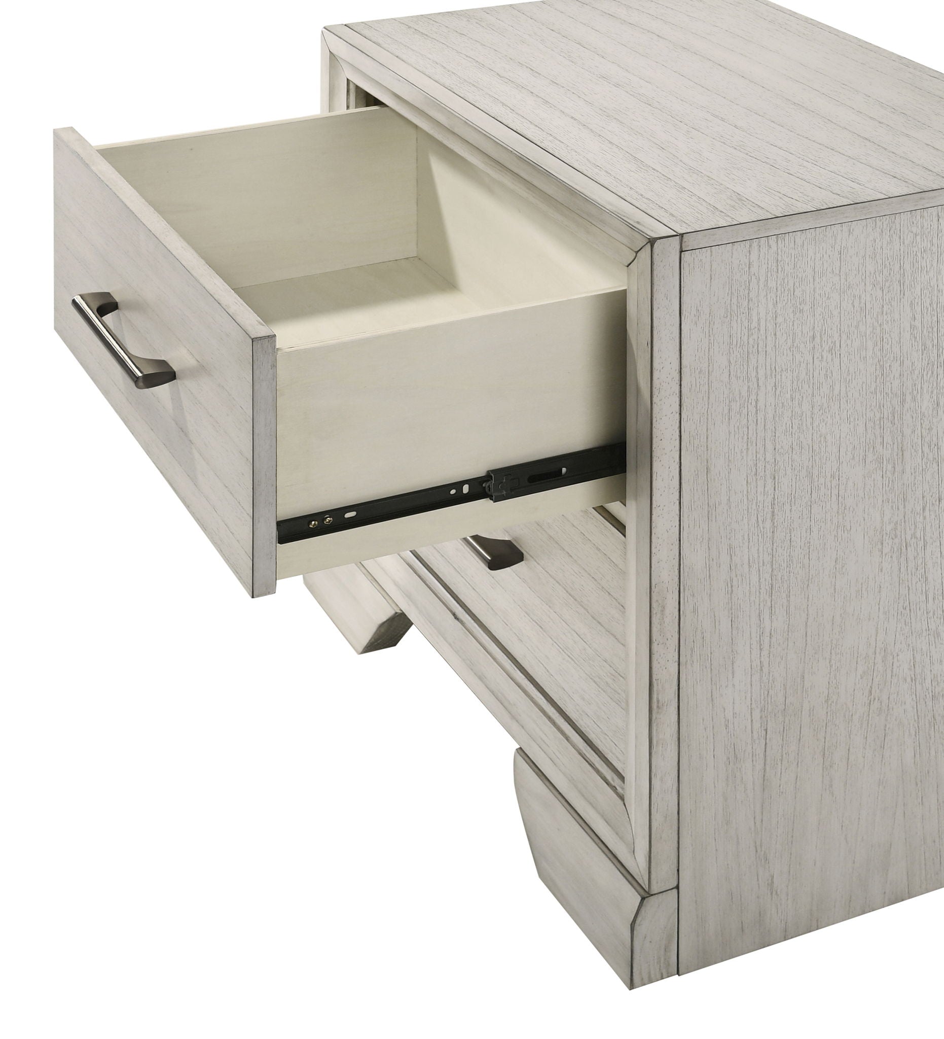 Jaymes - Night Stand - White Mist Crown Mark