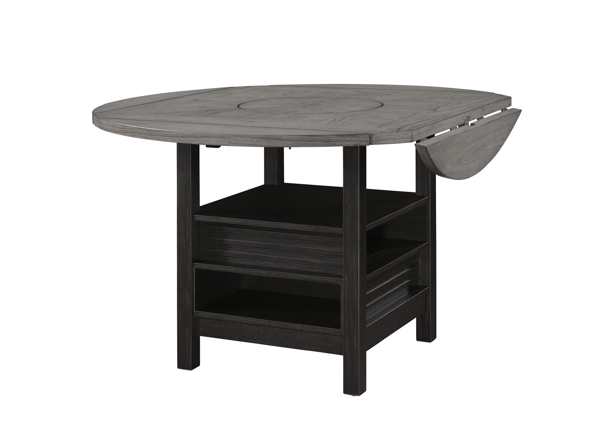 Cline - Counter Height Table - Light Gray Crown Mark