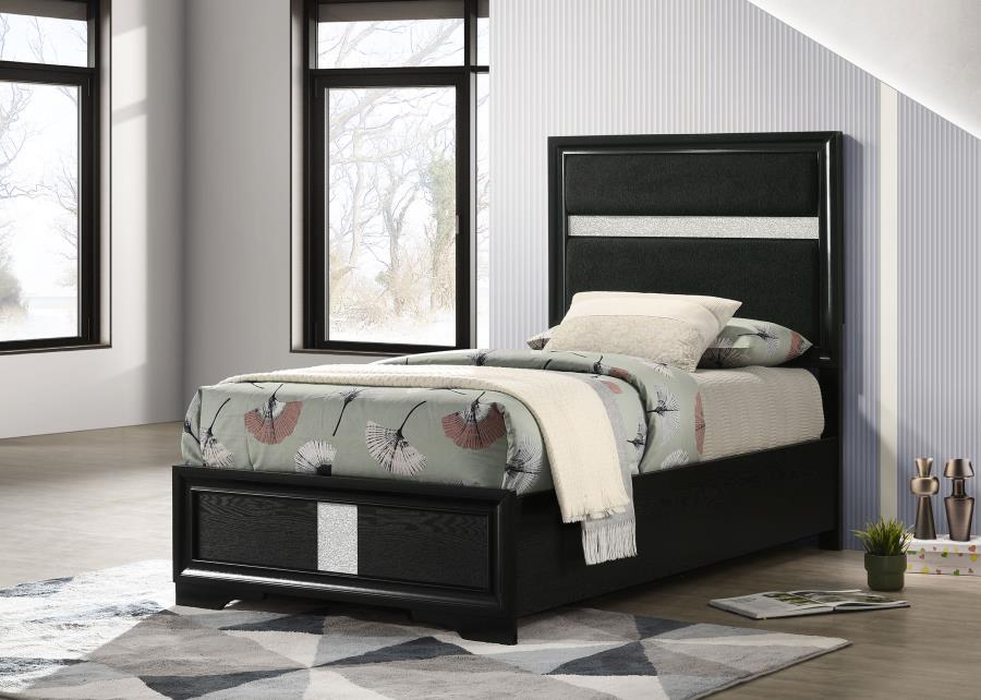 Miranda - Upholstered Panel Bed Coaster Fine Furniture