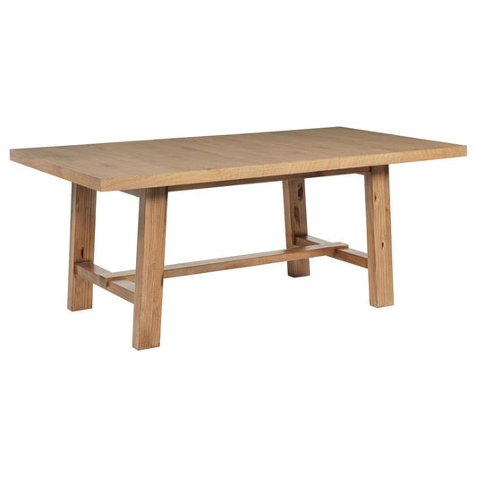 Middleton - Extension Leaf Dining Table - Natural Brown Coaster Fine Furniture