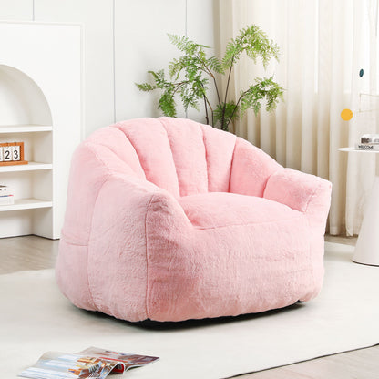 Beanbag Chair, Beanbag Sofa Chair With Armrests Stuffed High Density Foam Home Essentials