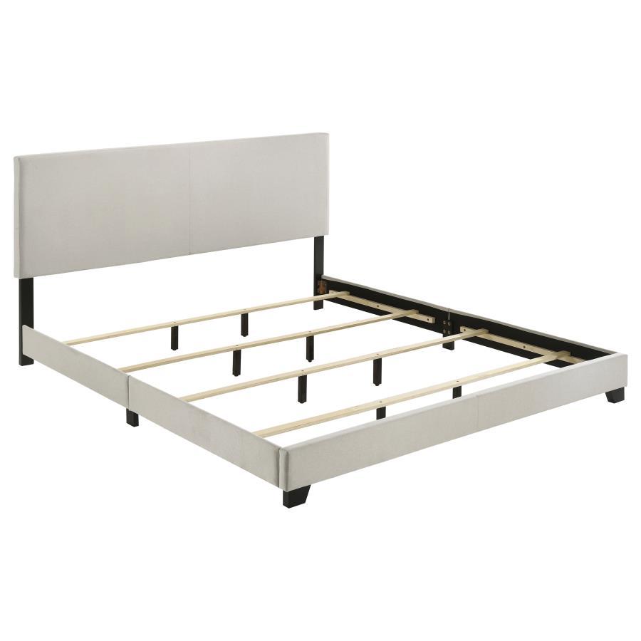 Dorian - Upholstered Panel Bed CoasterEveryday