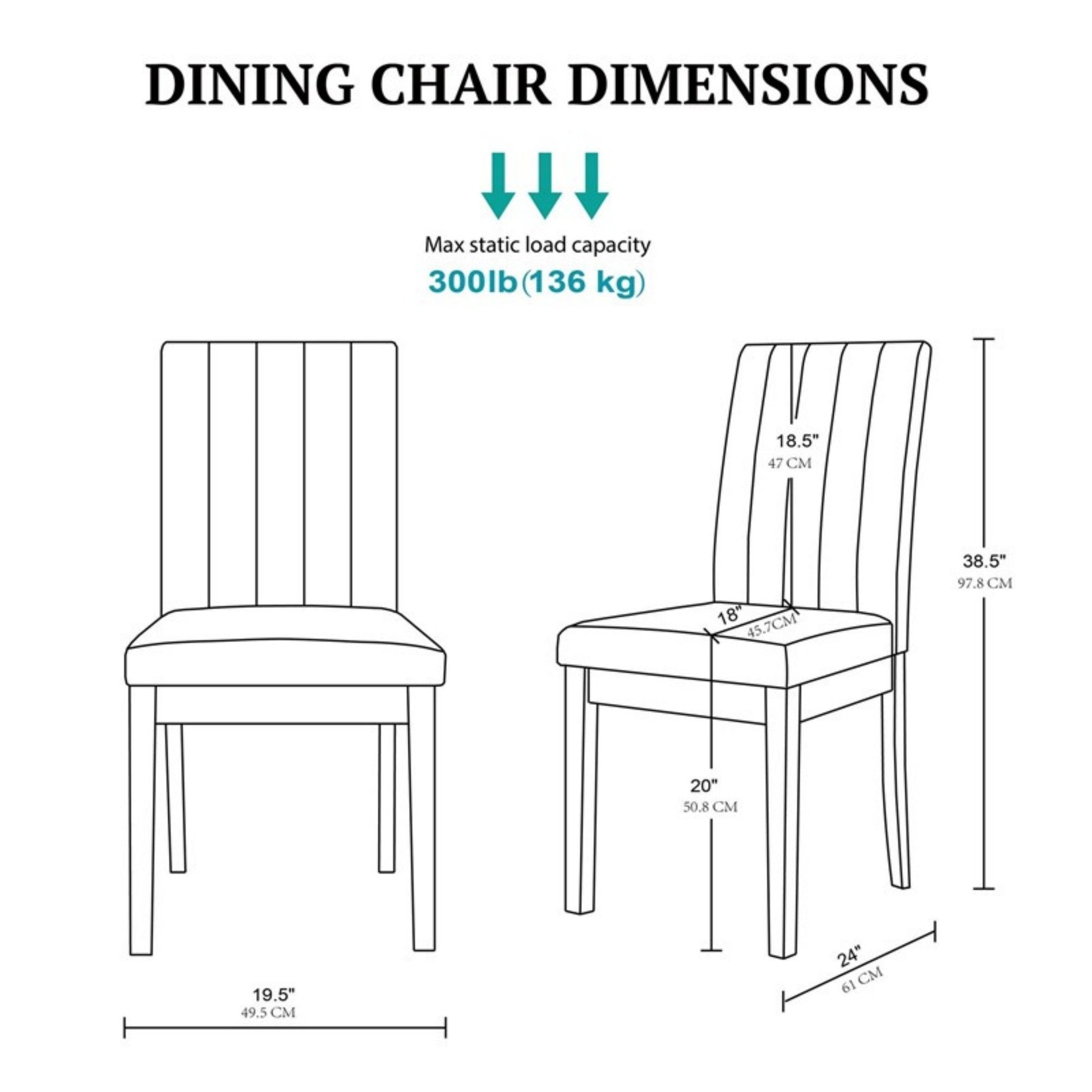 Modern Upholstered Dining Chair (Set of 2) JLA