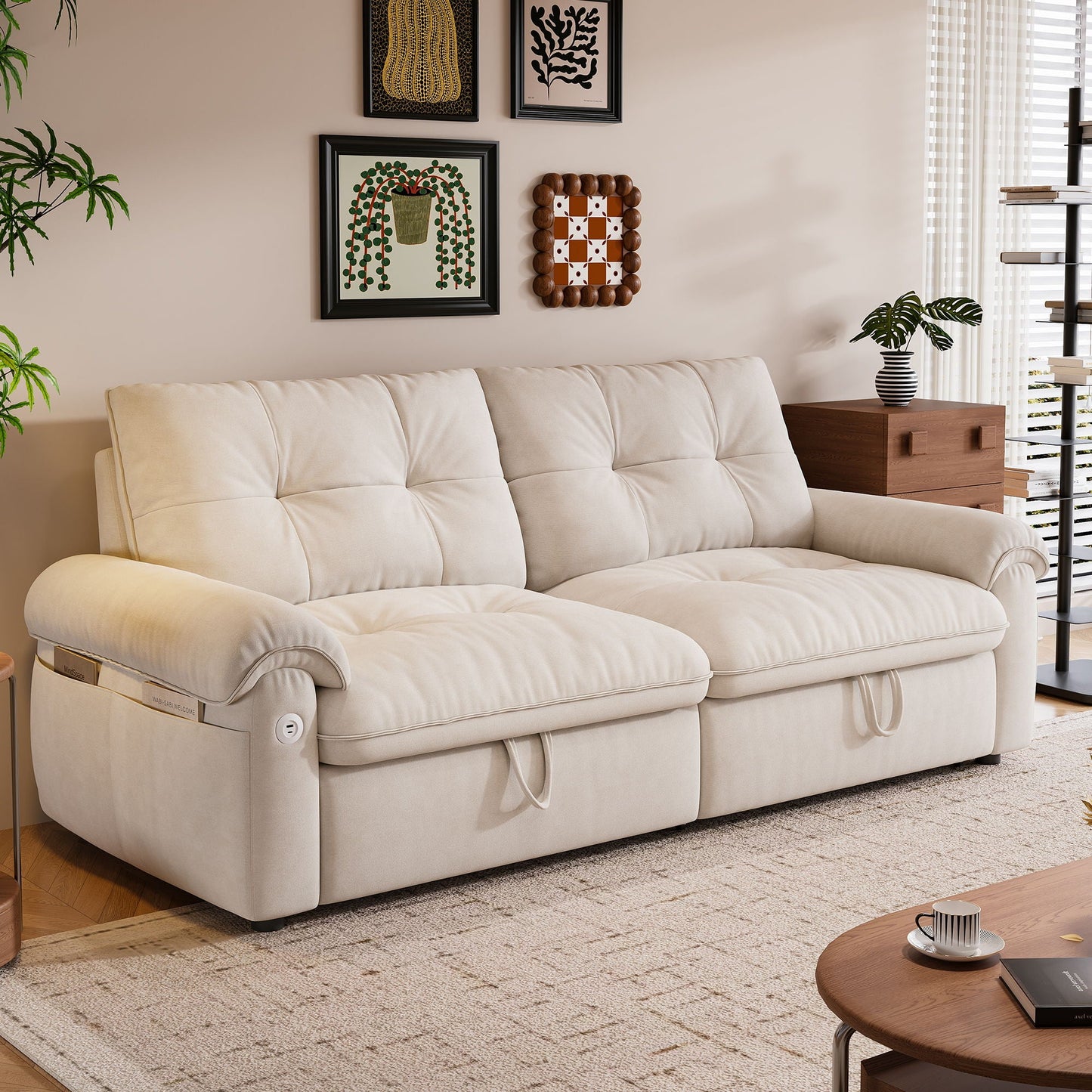 Convertible Cloud Like Sofa Bed Home Essentials