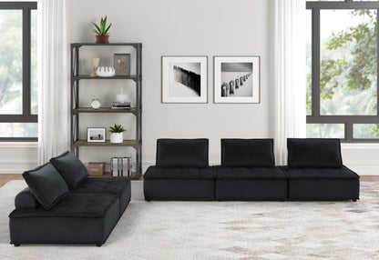 Anna - Soft Velvet Modular Sofa Lilola Home