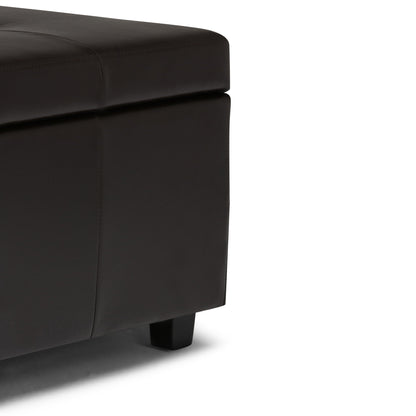 Castleford - Contemporary Storage Ottoman Simpli-Home