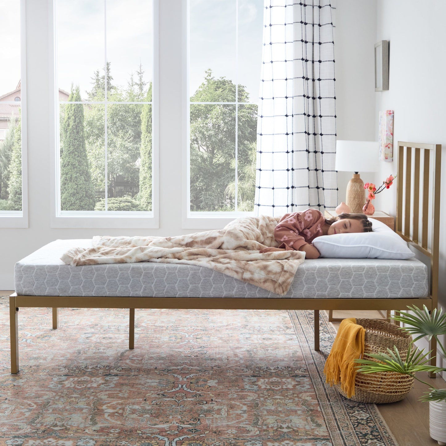 Weekender - 6" Gel Memory Foam Mattress With Waterproof Cover - Twin Weekender