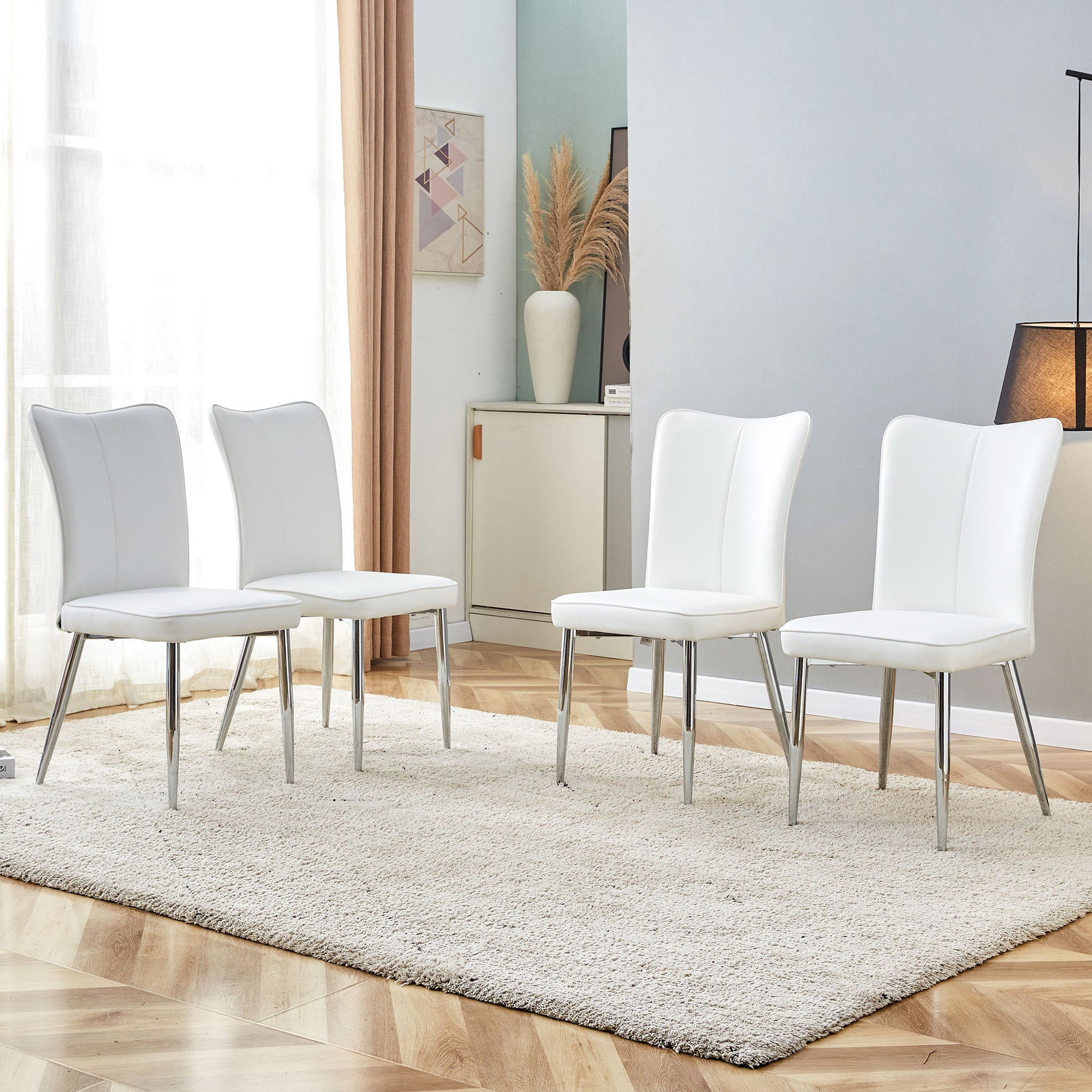 Minimalist Style Minimalist Dining Chairs With Metal Legs Home Essentials