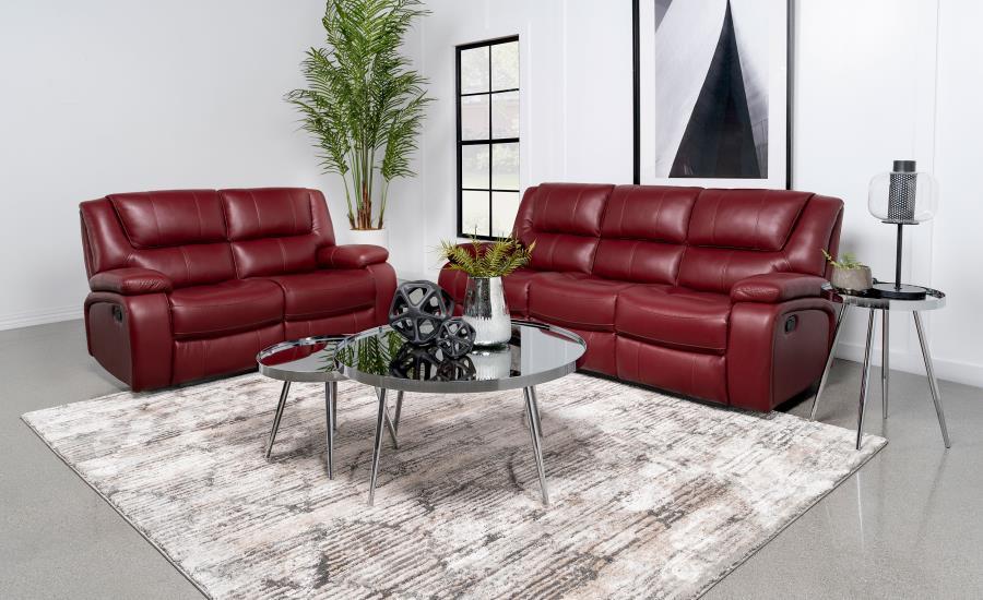 Camila - Upholstered Reclining Sofa Set