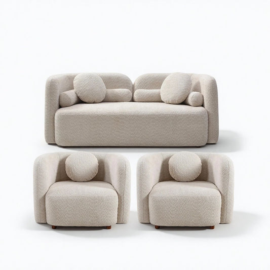 Japandi Living Room Set Home Essentials
