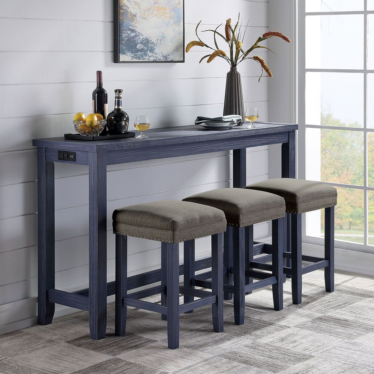 Caerleon - Counter Height Table Set