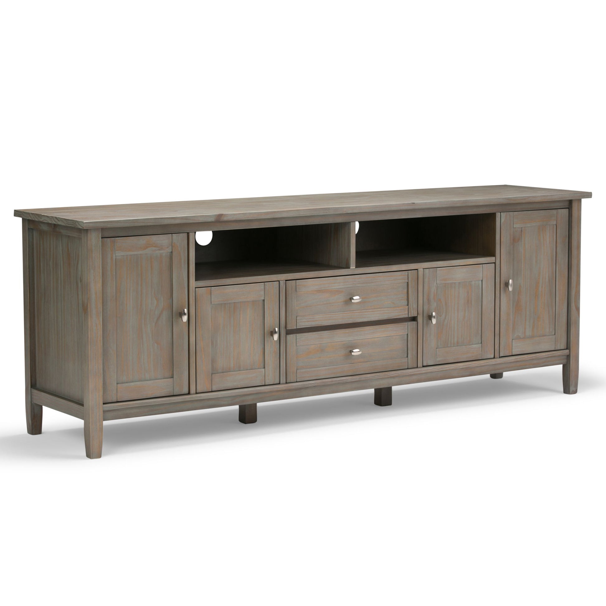 Warm Shaker - Handcrafted TV Media Stand Simpli-Home