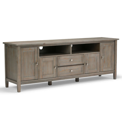 Warm Shaker - Handcrafted TV Media Stand Simpli-Home