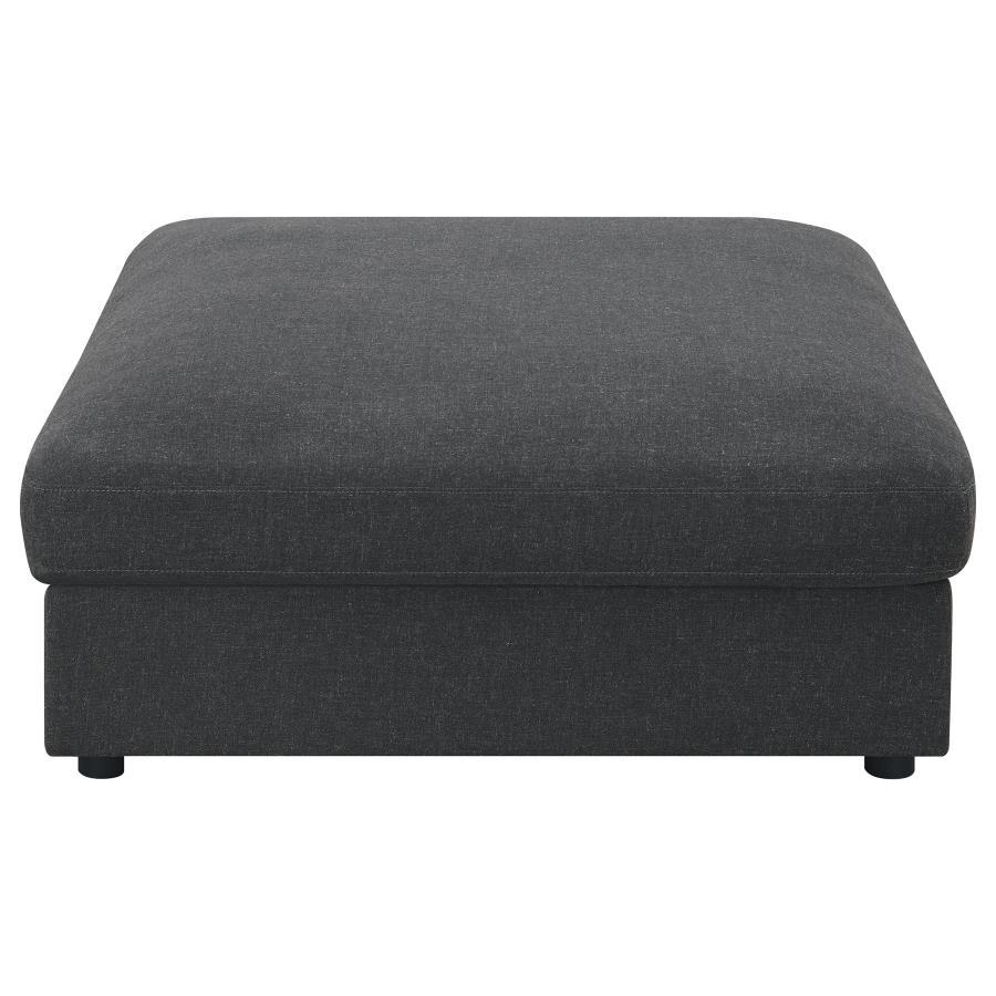 Serene - Square Upholstered Ottoman CoasterEssence