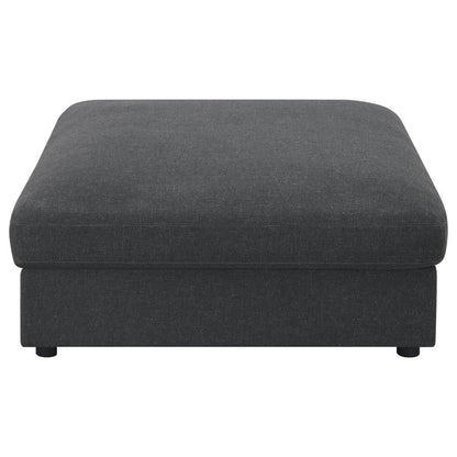 Serene - Square Upholstered Ottoman CoasterEssence