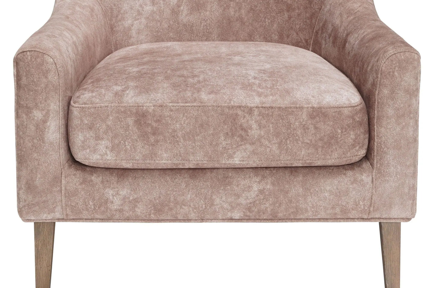 Hi Back Accent Chair - Light Brown Bernards Furniture