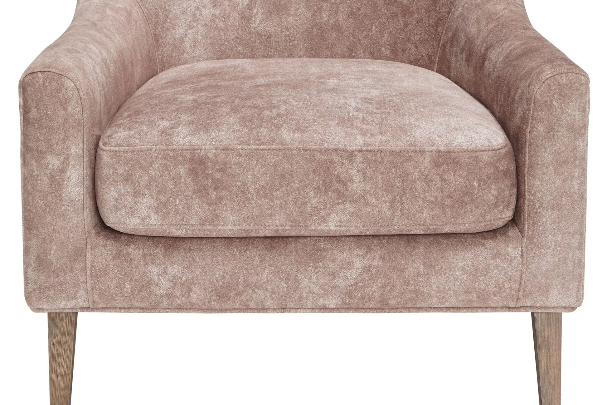 Hi Back Accent Chair - Light Brown Bernards Furniture
