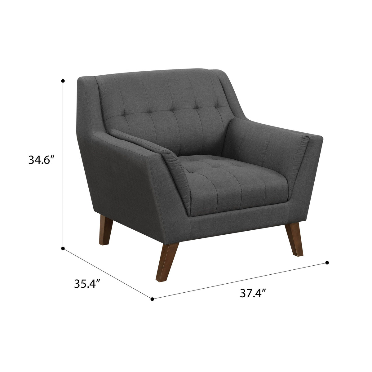 Modern Stylish Design Accent Chair Emerald Home