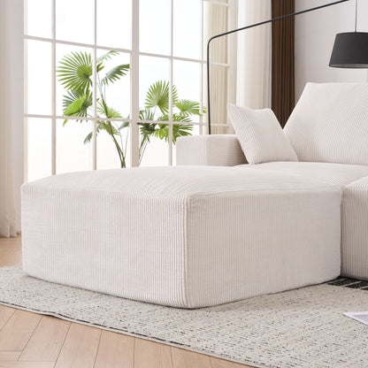 Modular Upholstered Ottomans Home Essentials