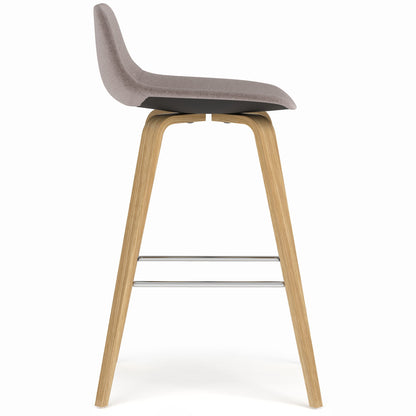 Randolph Bentwood - Upholstered Counter / Bar Height Stool (Set of 2) Simpli-Home