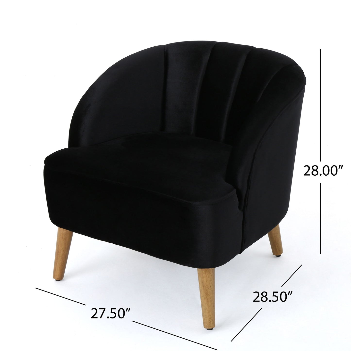 Accent Chair, Club Armchair, Modern Reading Chair Noble House
