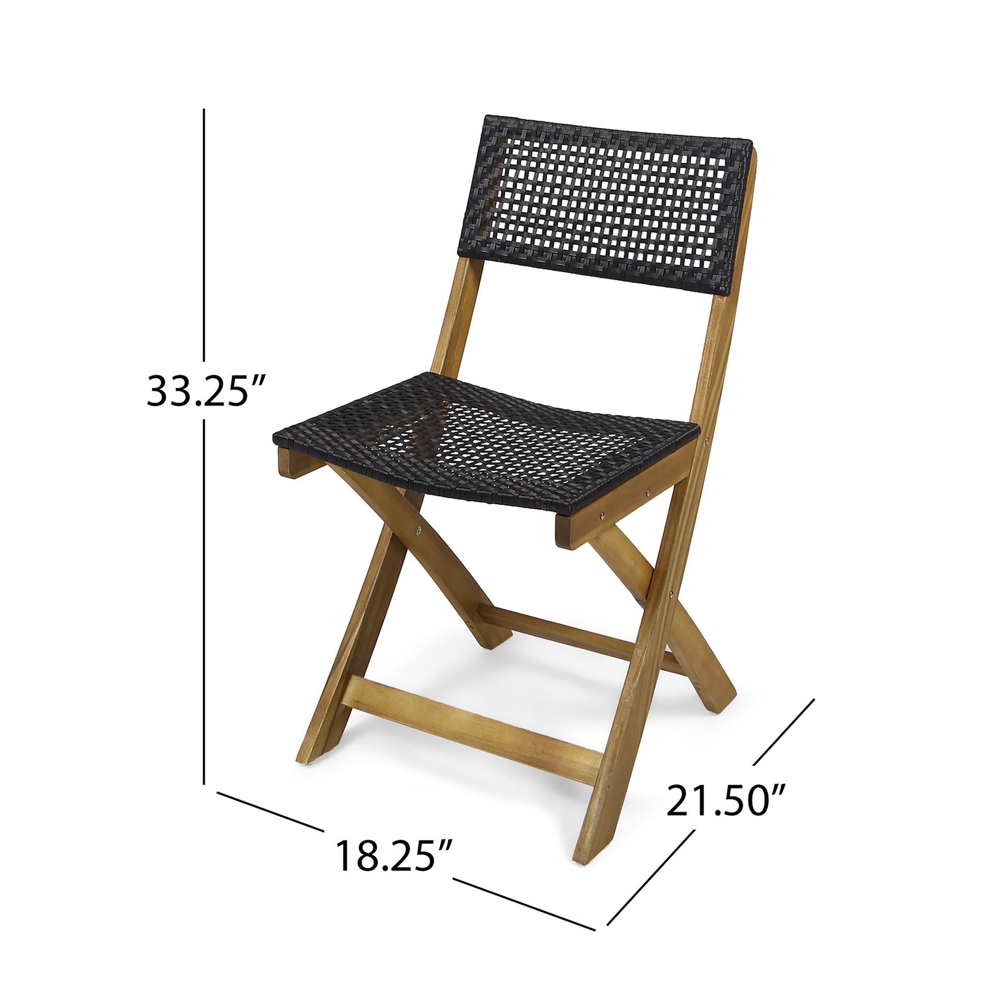 Evergreen - Outdoor Dining Set With Dining Table And 2 Chair Noble House