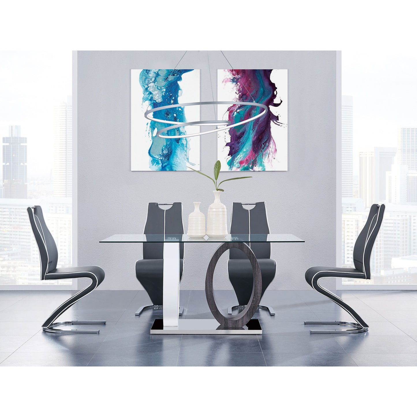 Royce - Dining Table Ecom Global Furniture USA
